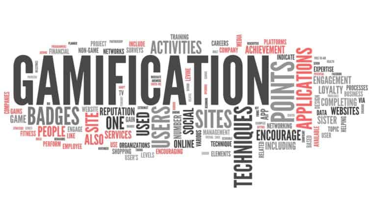 Gamification word cloud