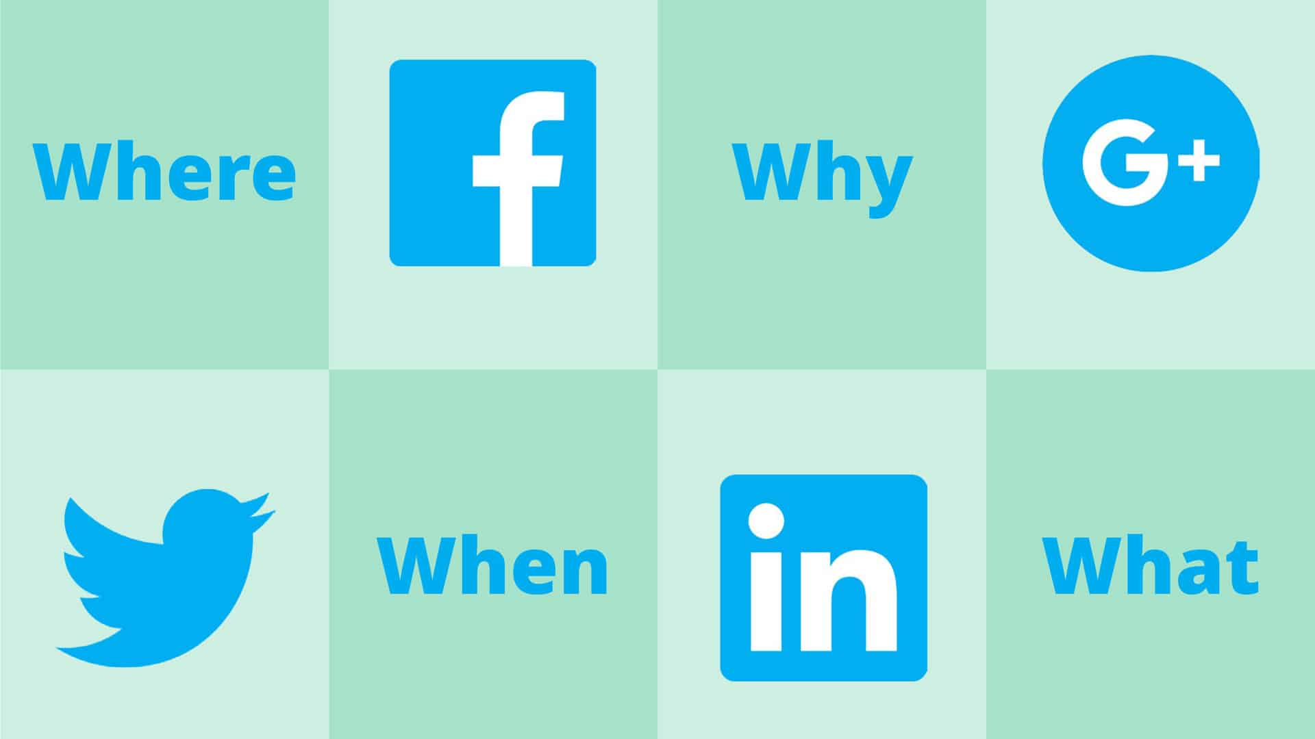 Social Media - where, when, why, what