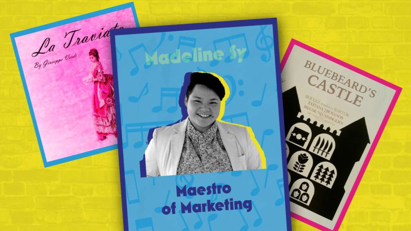 Image of Madeline Sy on an opera program