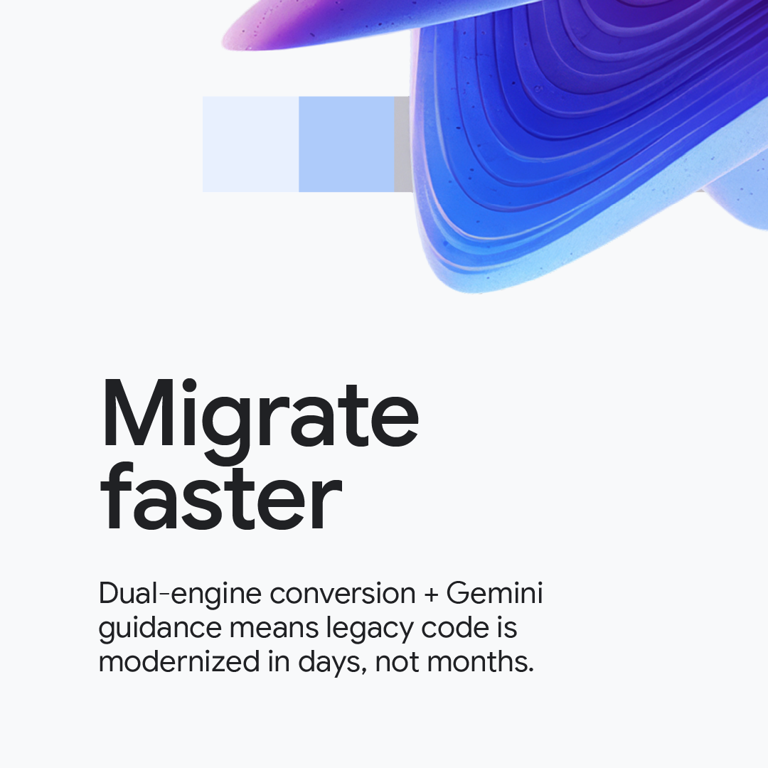 Google AI-powered database management social kit, carousel card 2